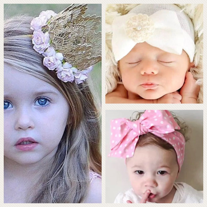 Crowns, Tiaras, Hair Bows, Infant Caps