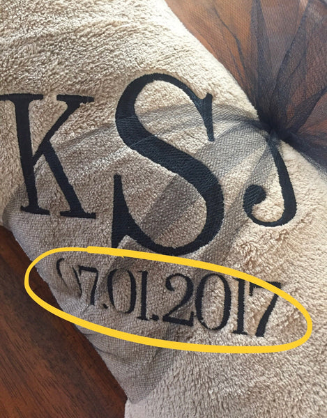 Add Date or Extra Name on Throw Blanket