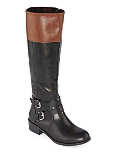 Monogrammed Women’s Boots Two-Tone